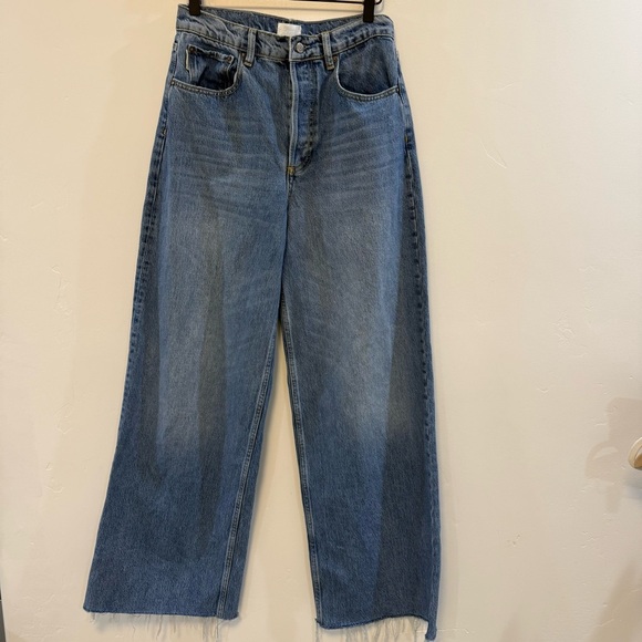 BOYISH The Jovi High Rise Rigid Ultra Relaxed Jeans Rio Bravo Blue - Picture 2 of 10